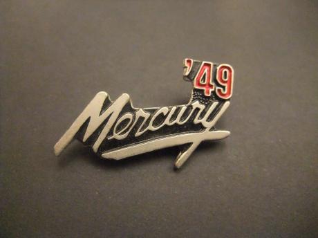 Mercury Amerikaans automerk oldtimer 1949 logo
